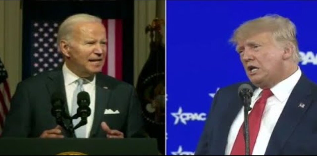 Biden challenger goes to Trump rally: 'My party is completely delusional'