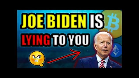 Joe Biden's BIGGEST LIE EVER! Inflation & Economy MANIPULATION! [Bitcoin & Ethereum SURGE]