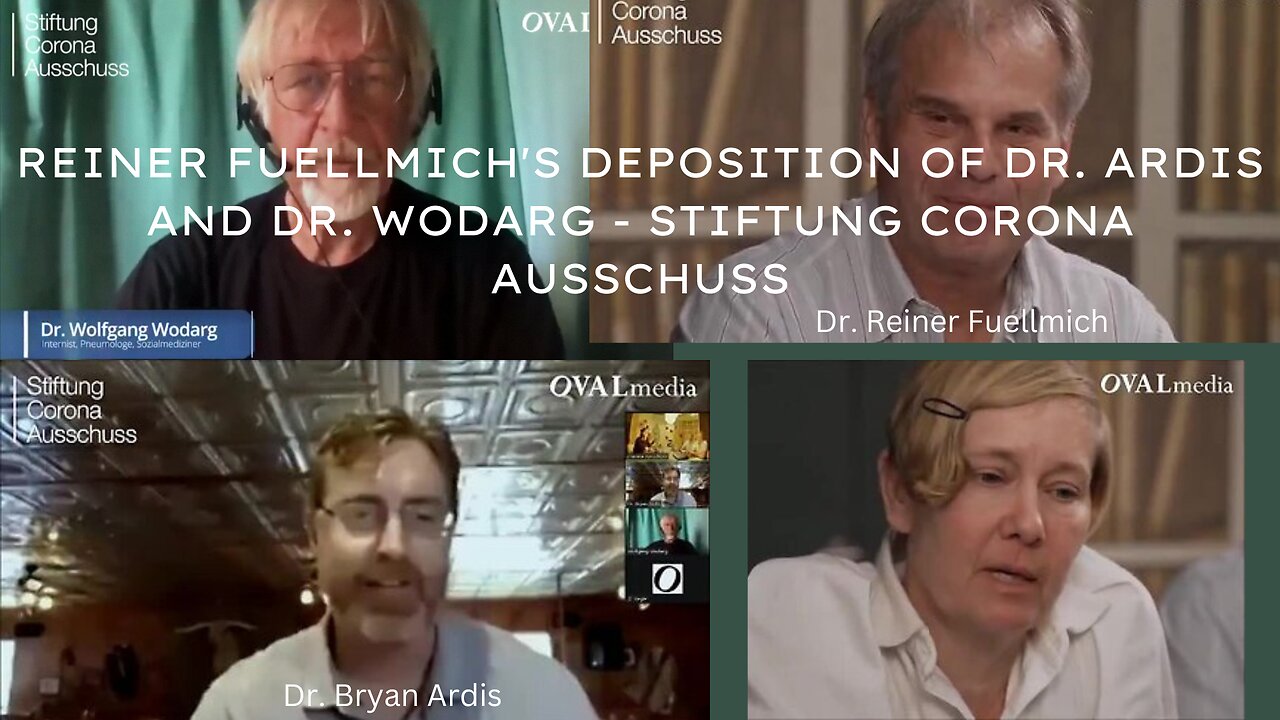 REINER FUELLMICH'S DEPOSITION OF DR. ARDIS AND DR. WODARG - STIFTUNG CORONA AUSSCHUSS