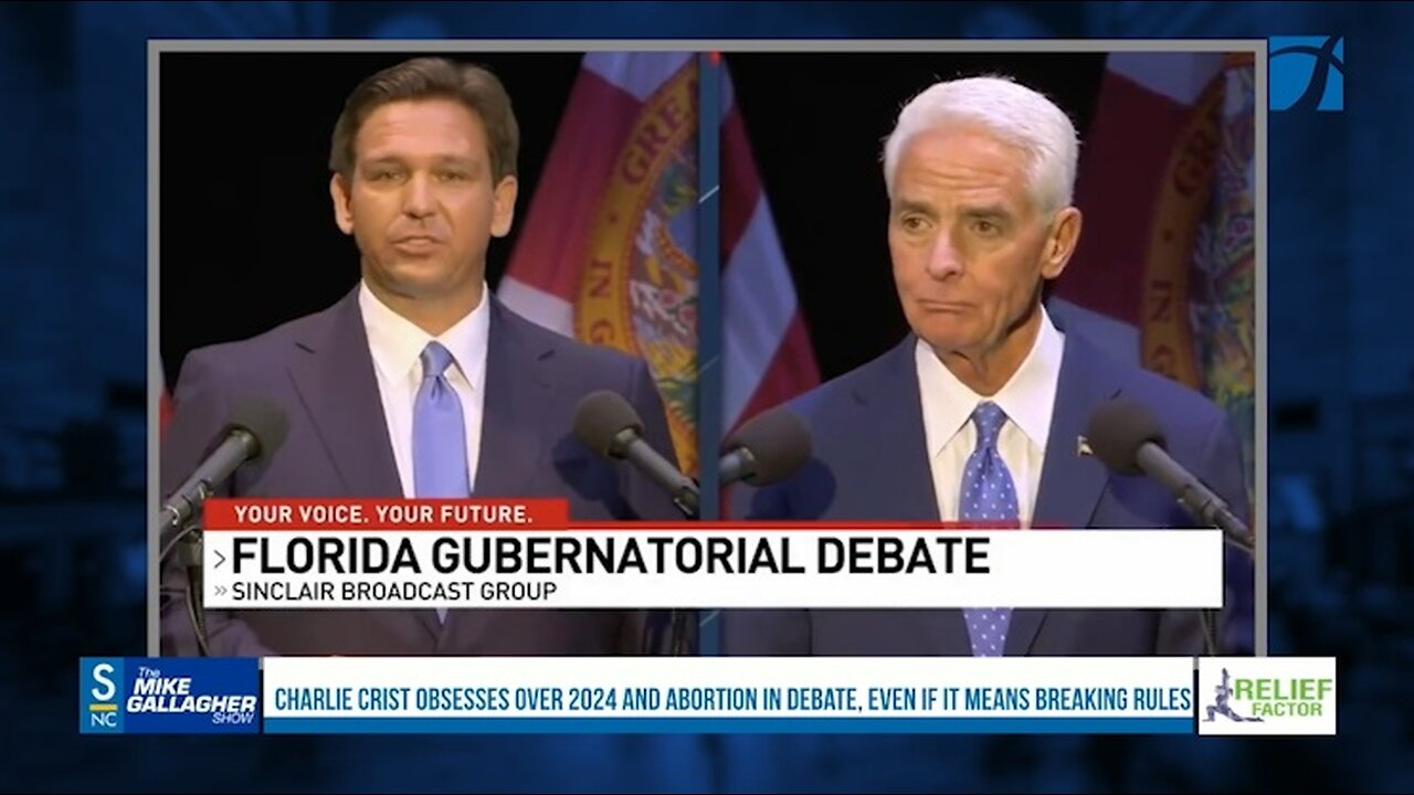 Charlie Crist attempts to paint Gov. Ron DeSantis as “the shutdown guy”