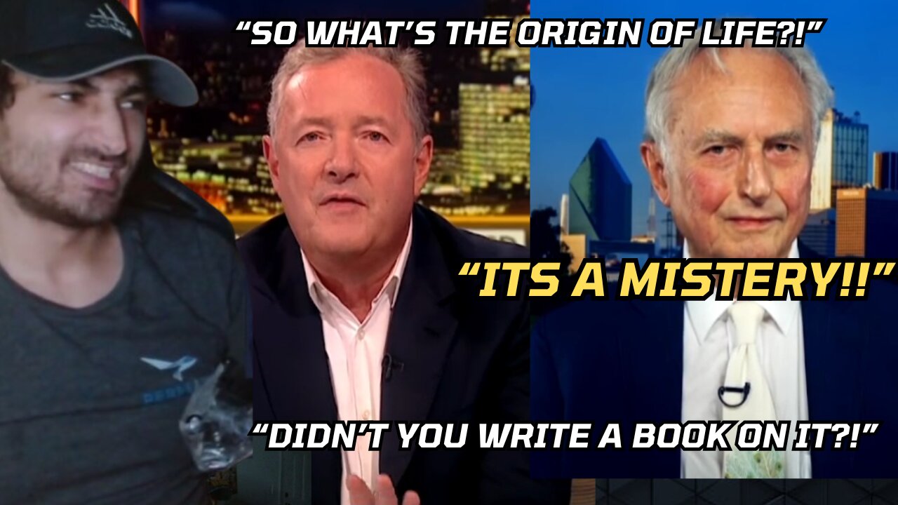 Piers Morgan EMBARASSES Richard Dawkins On Origins of Life & Universe (can't answer simple question)