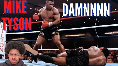 AJLIVEREACTS to Mike Tyson most brutal knockouts | (CAN YOU TAKE A PUNCH FROM MIKE?)