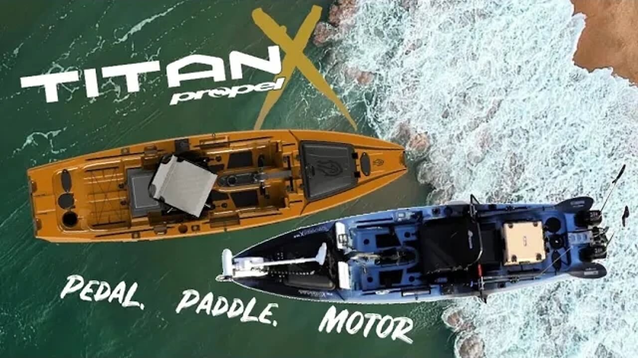 NEW Native Titan X Pedal / Motor Fishing Kayak