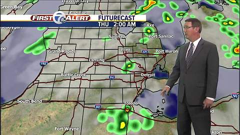 Metro Detroit Forecast: Storms move through