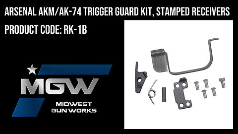 Arsenal AKM/AK-74 Trigger Guard Kit, Stamped Receivers - RK-1B