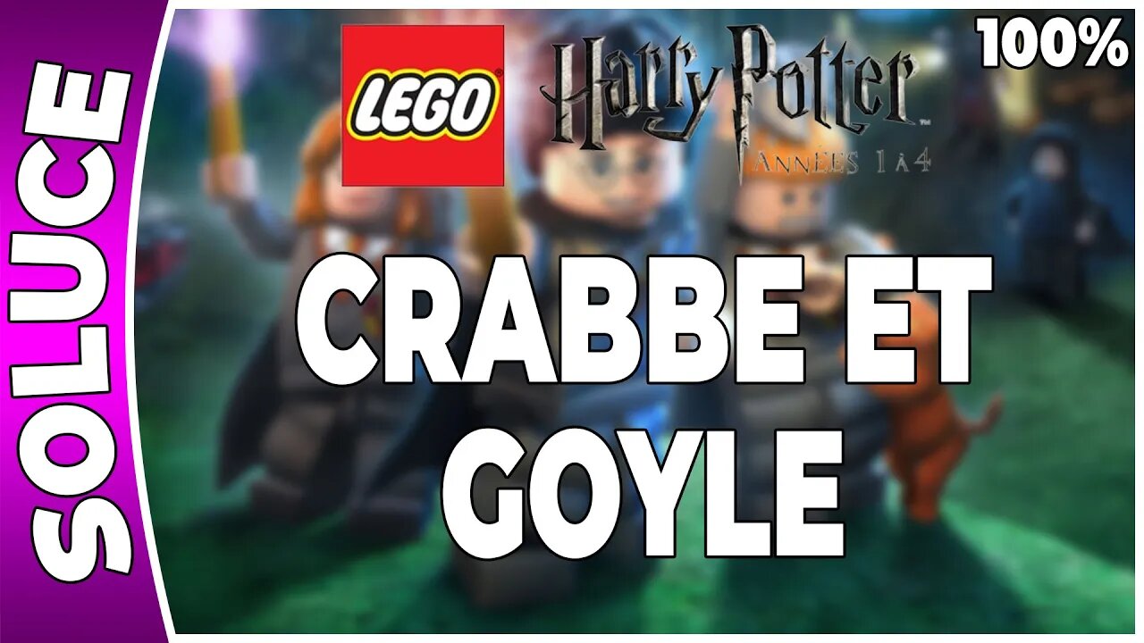 LEGO Harry Potter : Années 1 à 4 - CRABBE ET GOYLE - 100% - Emblèmes et perso [FR PS3]