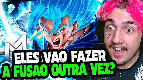 Vegetto (Dragon Ball Z) - Saiyajins | M4rkim feat. Basara | REACT | Léo Muriel aka Pastor React