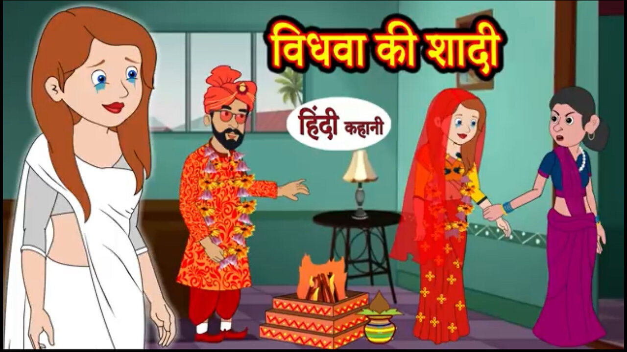 Vidva ki shaadi | Animated Hindi Moral story