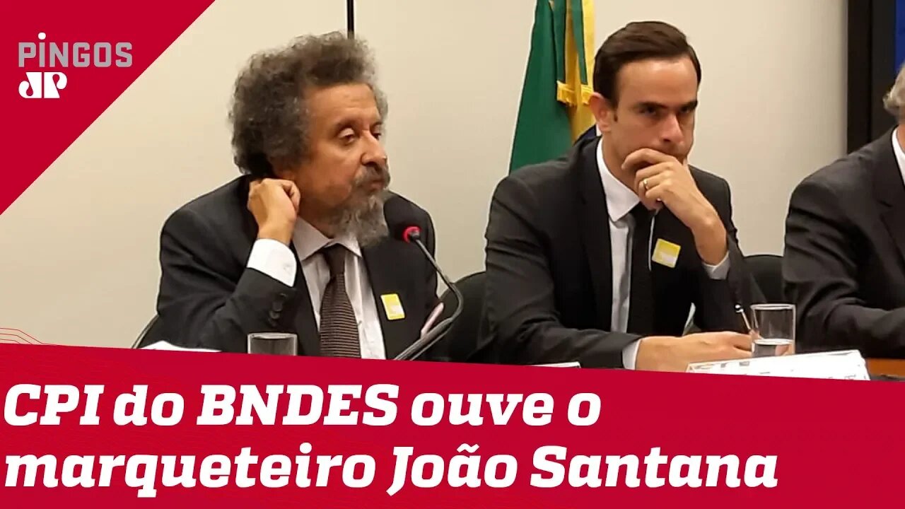 O novo visual de João Santana na CPI do BNDES