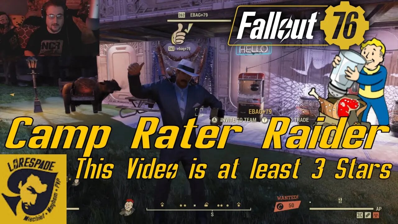 Fallout 76 Camp Ratings And Shenanigans