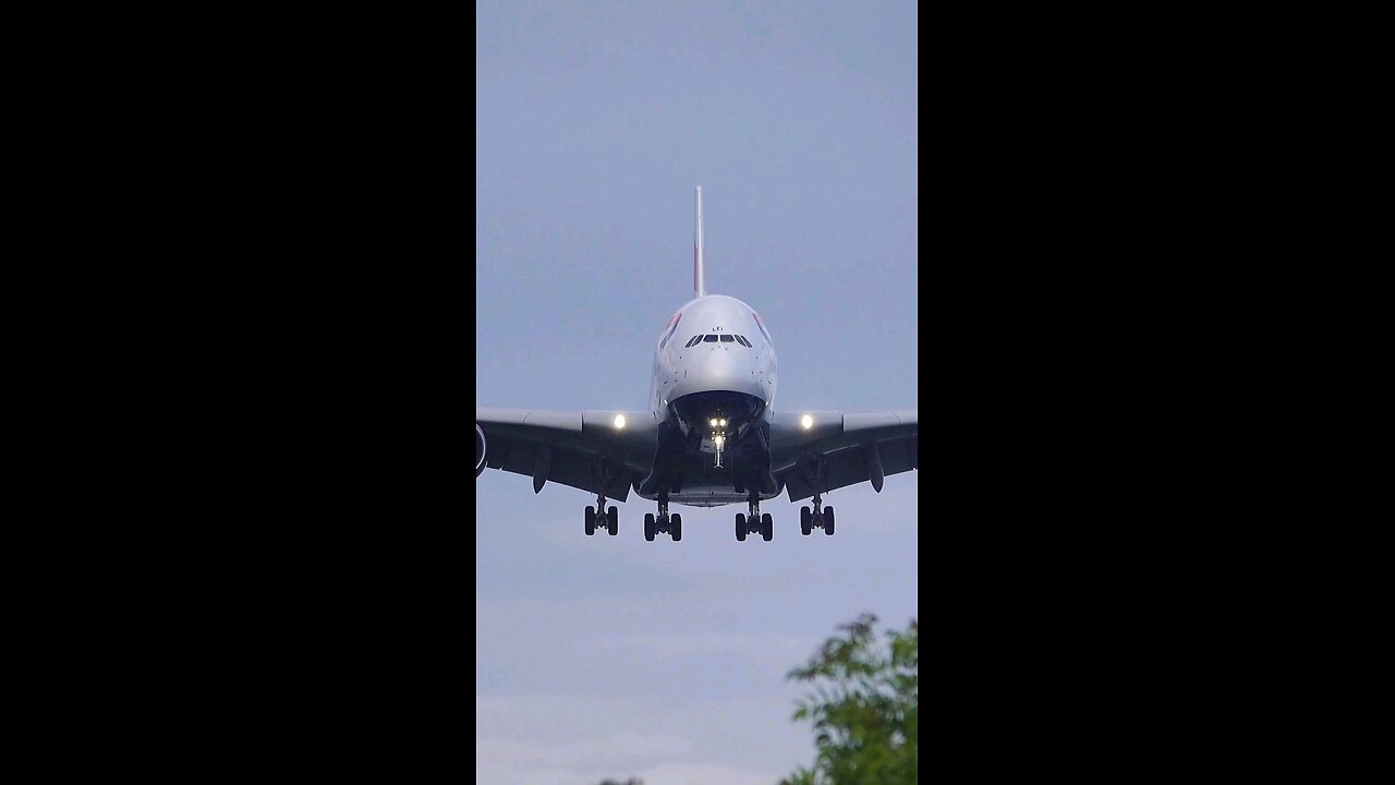 Touchdown of British Airways❤️✈️