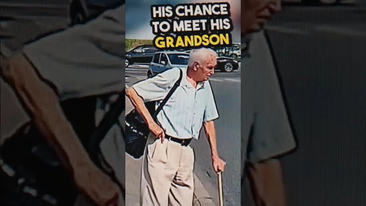 Another act of kidness a biker helps a old man