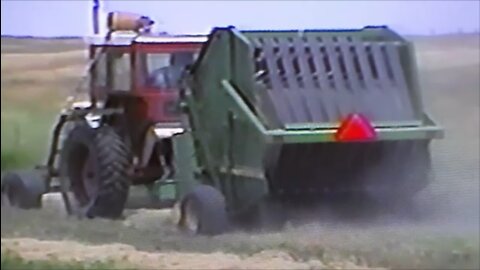 Here I Go Round Baling Alfalfa