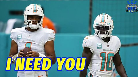 Miami Dolphins need Tyreek Hill BADLY