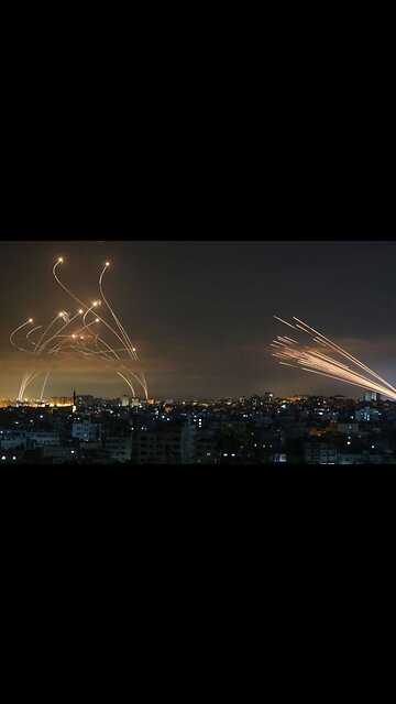 Palestinos ya estan penetrando con cohetes en Ashkelon la cupula de hierro israelita