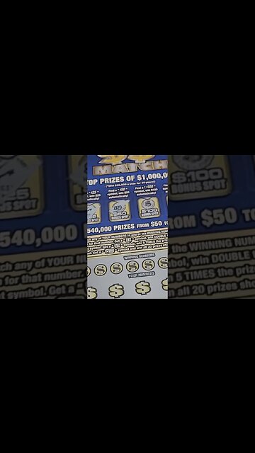 Winning Big on this $20 Scratch Off Lottery Ticket!!