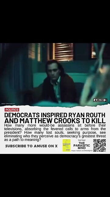 DEMS INSPIRED RYAN ROUTH AND MATTHEW CROOKS TO KILL 🔫💀