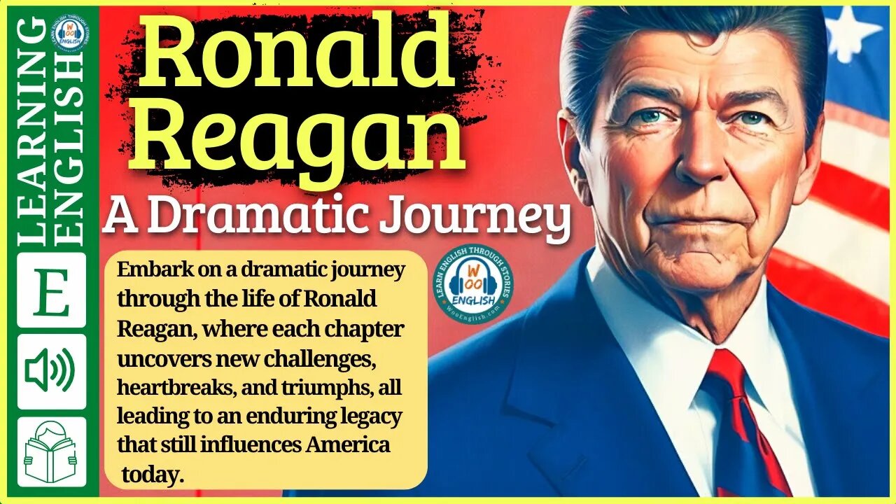 Learn English Through story Level 3 🔥English Stories 🔥 Ronald Reagan