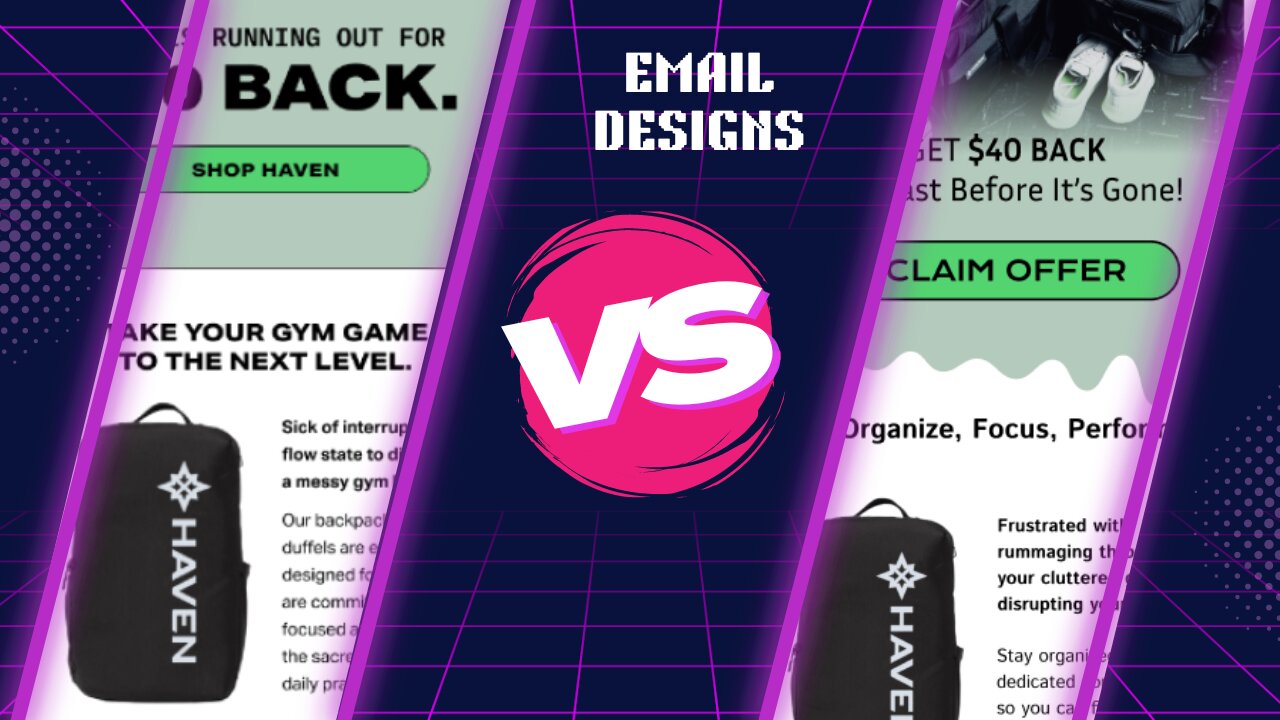 Email redesign in figma for klaviyo & ecommerce (part 2)