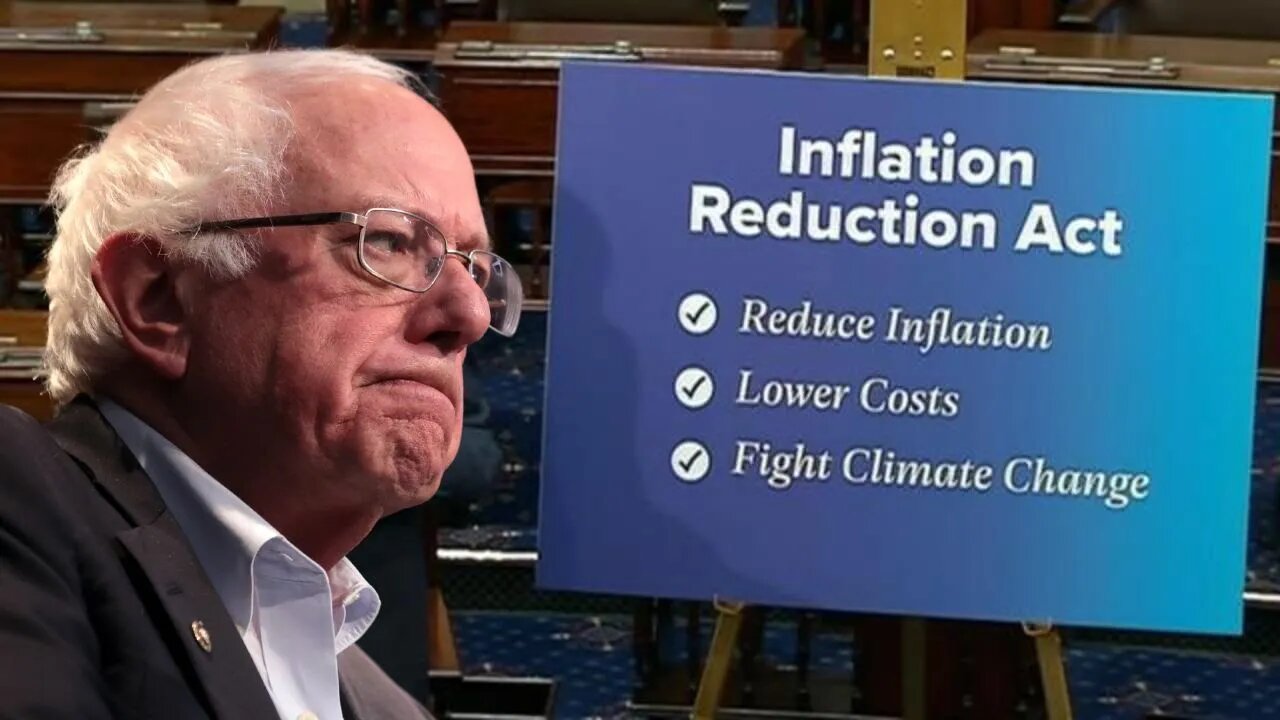 Bernie Sanders Addresses MEDIOCRE Inflation Reduction Act