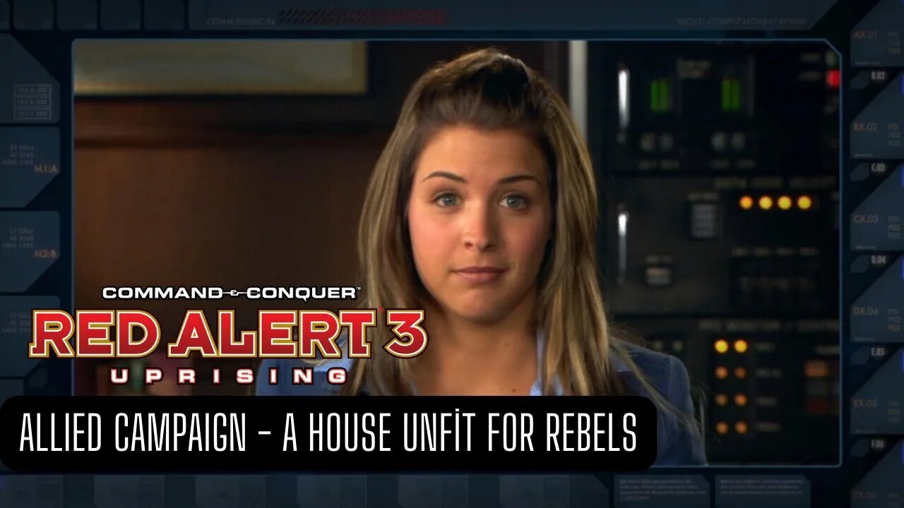 Red Alert 3 Uprising Allied Campaign Mission 2 A House Unfit for Rebels - No Commmentary (HD 60FPS)