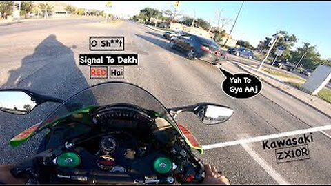 Jumped RED Signal 😱 | Canada Motorcycle License Detail | Motovlog In Canada 🇨🇦 | Kawasaki zx10r