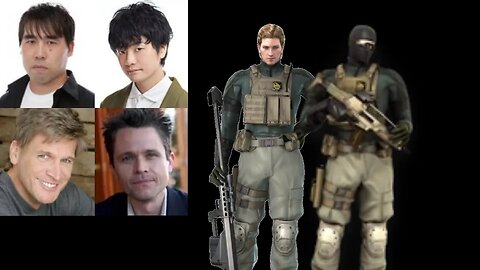 Video Game Voice Comparison- Johnny Sasaki (Metal Gear Solid)