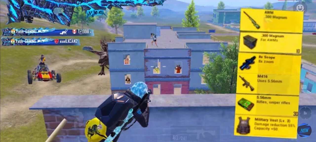 BEST LOOT GAMEPLAY in APARTMENTS😍awm + m416 + 6x | PUBG Mobile