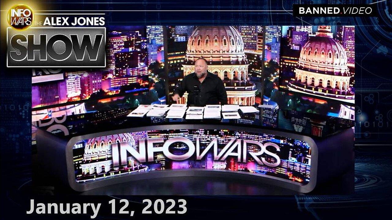 MSM Blasts Biden Over “Classified Documents” While Ignoring Bombshell Covid Jab Studies, Open Border, Weak Dollar, More – ALEX JONES SHOW 1/12/23