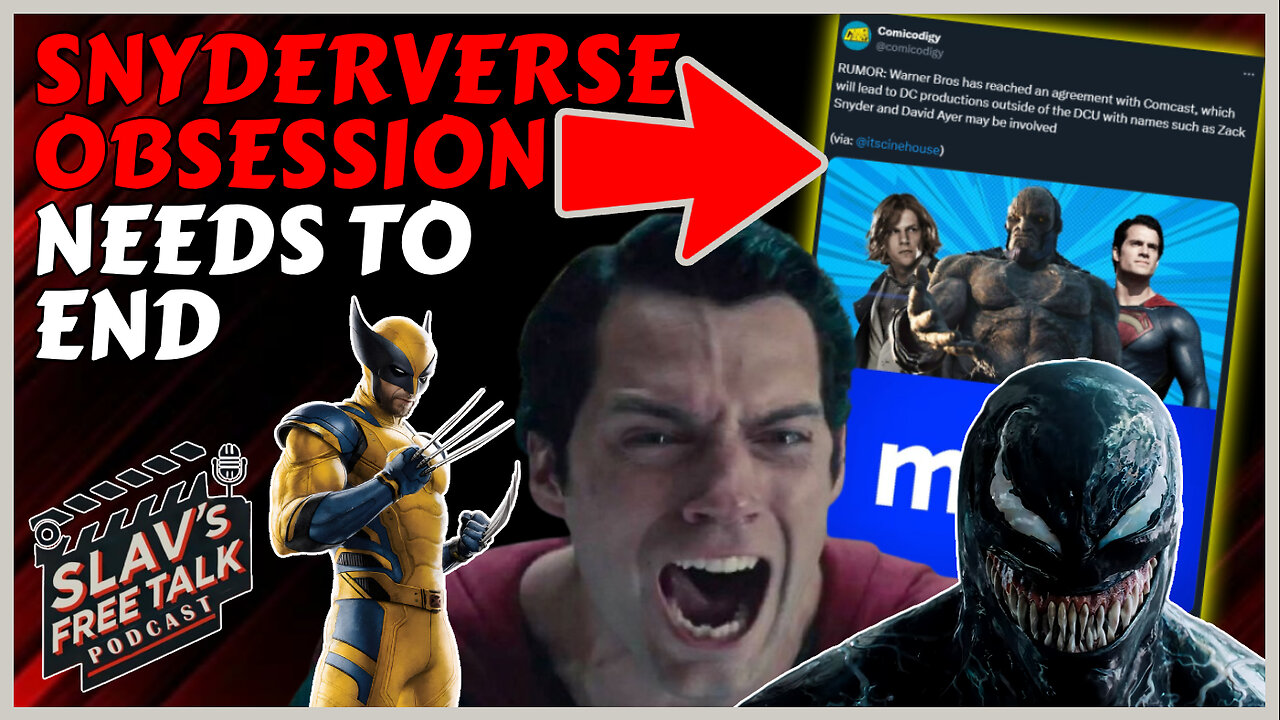 The SnyderVerse OBSESSION Needs To End | LIVE