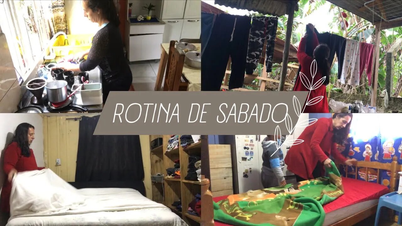 Rotina de sabado- Limpei coisas pequenas - Vlog Dia todo com a gente