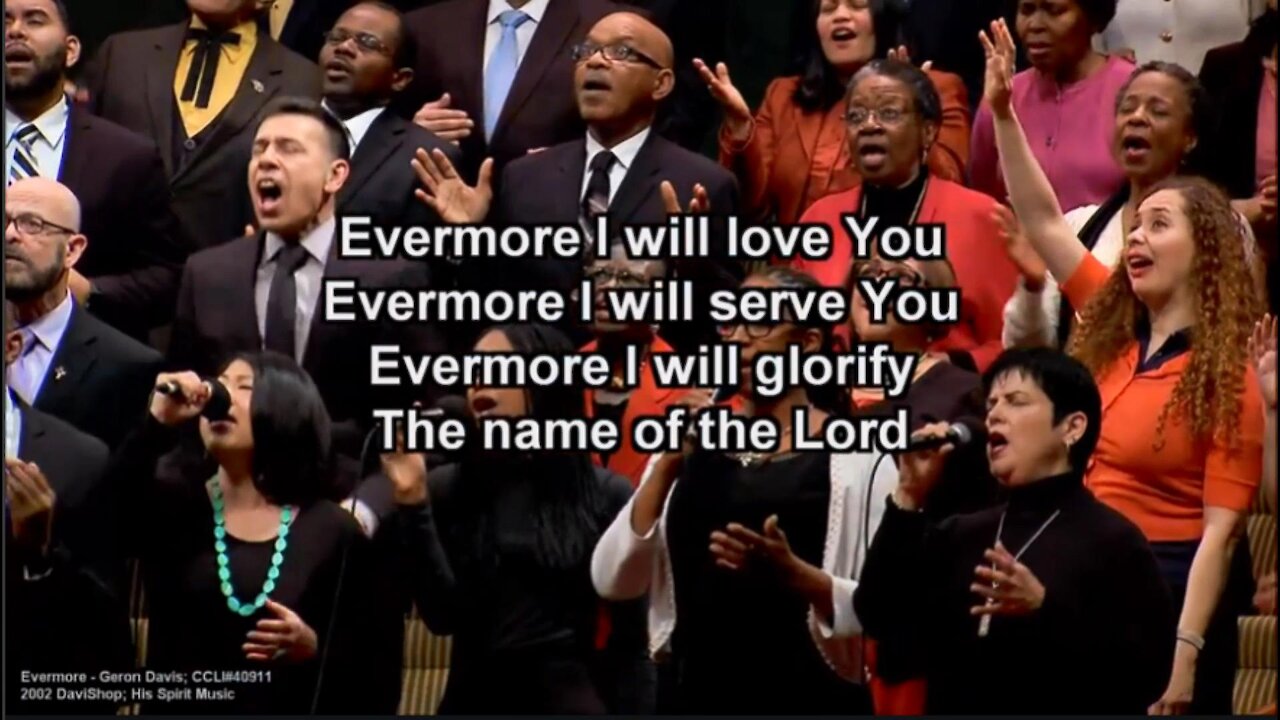 "EVERMORE" sung by the Times Square Church Choir