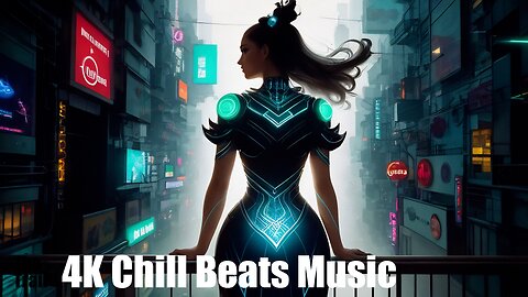 Chill Beats Music - House Kennydale | (AI) Audio Reactive Cyberpunk | Neon View
