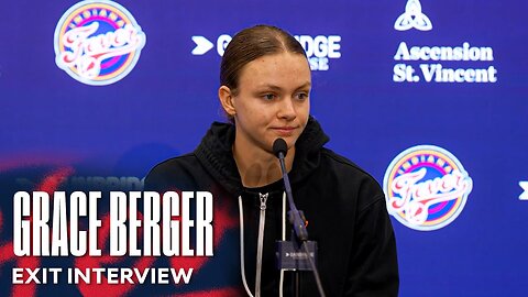 Grace Berger 2024 Exit Interview | Indiana Fever