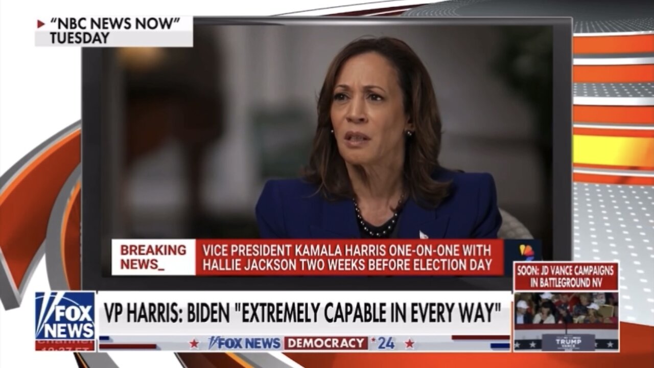 Harris under fire for claiming Biden is fit to lead (October 23, 2024)