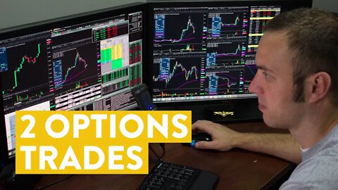 [LIVE] Day Trading | 2 Options Trades. Did I Make Money?