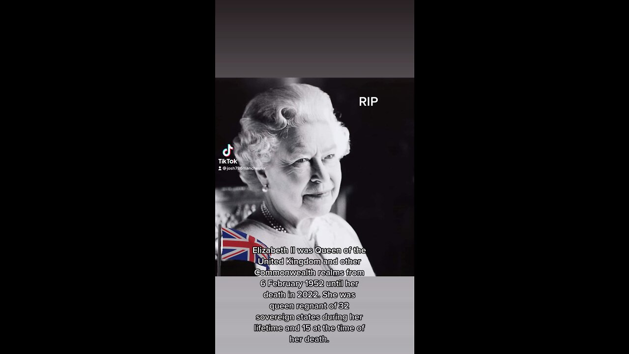 RIP QUEEN ELIZABETH II