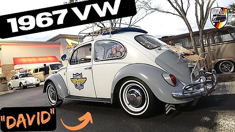 Meet "David" a 1967 Volkswagen Beetle!