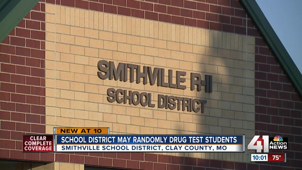 Smithville school board considers random drug tests for students