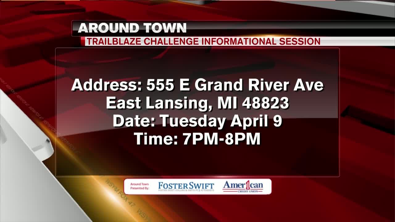 Around Town 4/8/19: Trailblaze Challenge Informational Session