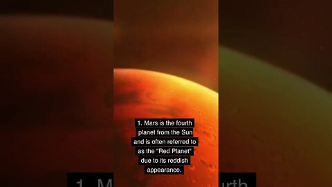 Mars Fact #education #shorts #mars #facts #astronomy #new #space #subscribe #viral #fypシ #fact