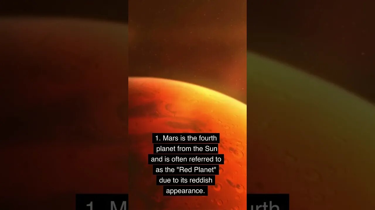 Mars Fact #education #shorts #mars #facts #astronomy #new #space #subscribe #viral #fypシ #fact