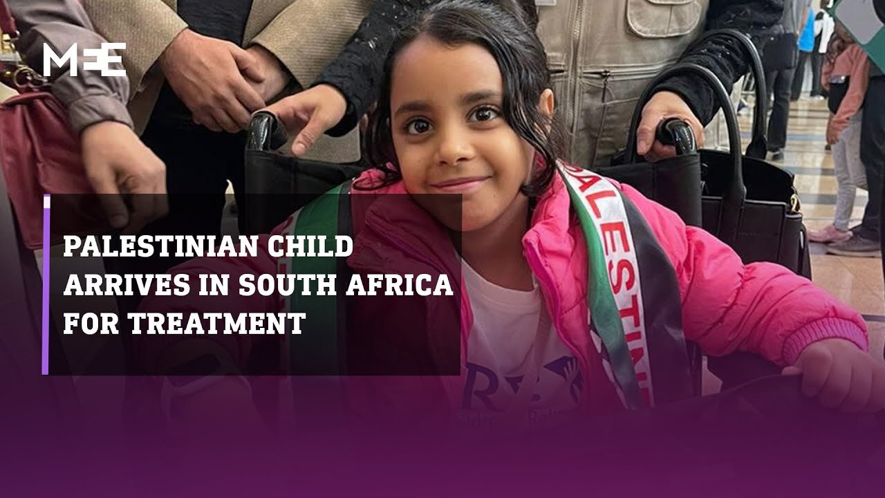 3 severely wounded Palestinian children evacuated to South Africa for medical treatment