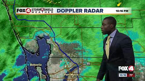 Soggy start to the work week