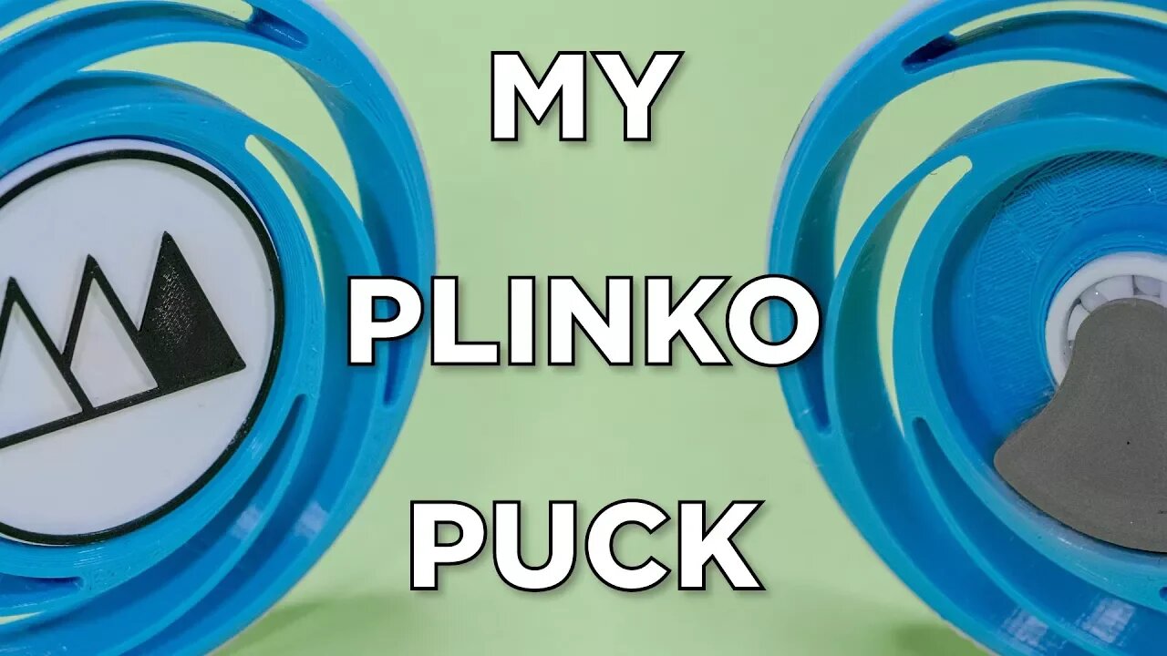 My Plinko Puck // Fusion 360 and 3D Printing