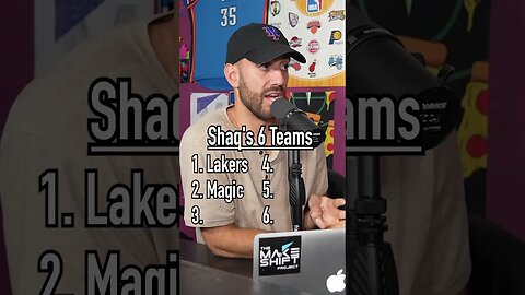 Can You Do It?! Name All 6 Teams SHAQ Played For! #shorts #podcast #shaq #nba #finals #basketball