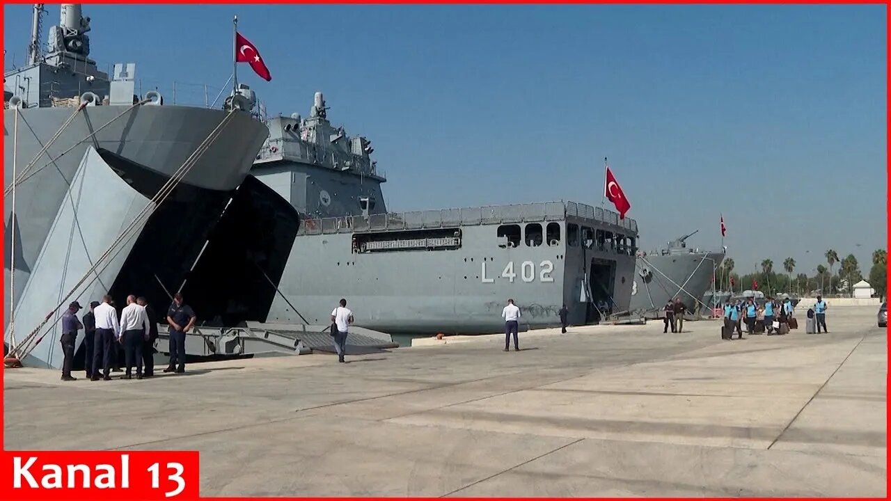 Turkey sends military convoy to evacuate its citizens from Lebanon, deliver aid