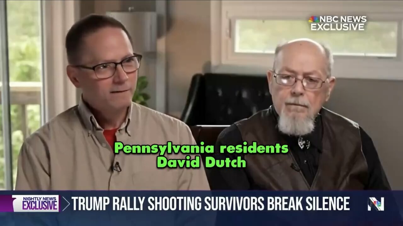 BUTLER PA RALLY SHOOTING VICTIMS🇺🇸👱‍♂️🕺👴🏚️🥷FINALLY SPEAK OUT🕺🥷🏚️💫