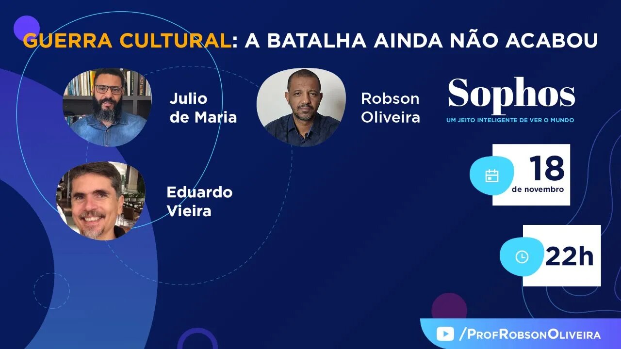 Sophos #023: Guerra Cultural: a batalha ainda não acabou