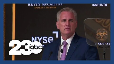 McCarthy touches on Republican plan for government spending